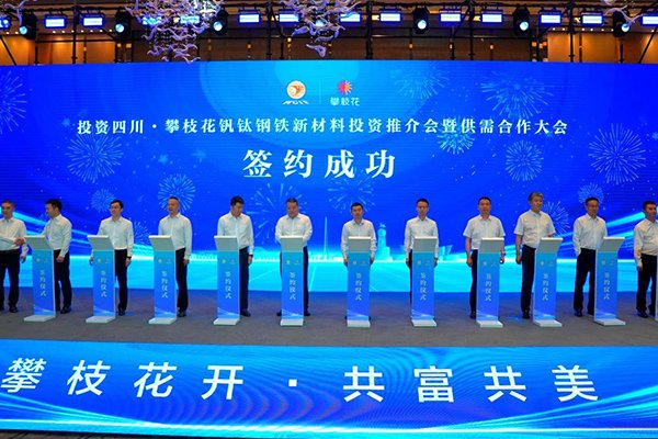 10億元!這一短流程制備釩電解液項目落地四川攀枝花