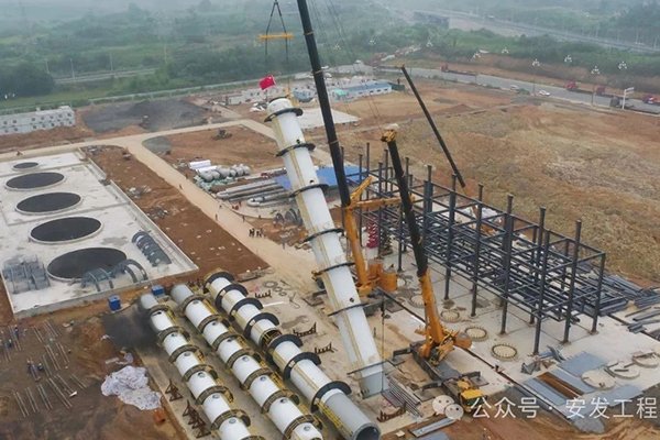 15.5億!四川明昉39萬噸/年碳酸酯項(xiàng)目一期核心設(shè)備安裝沖刺