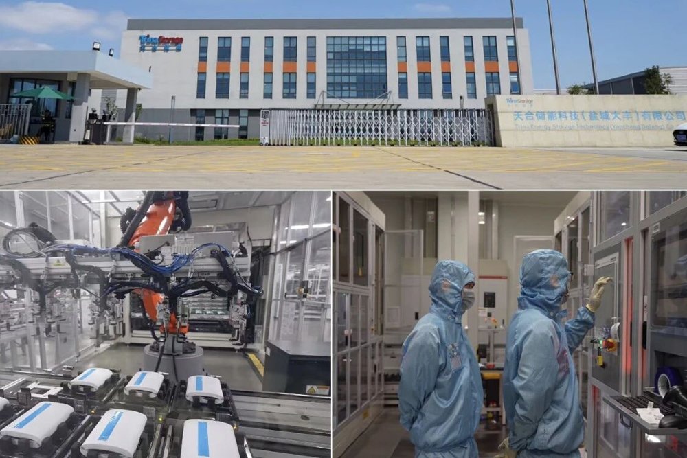 今年儲能業務出貨目標超8GWh！天合儲能又一基地正式投產