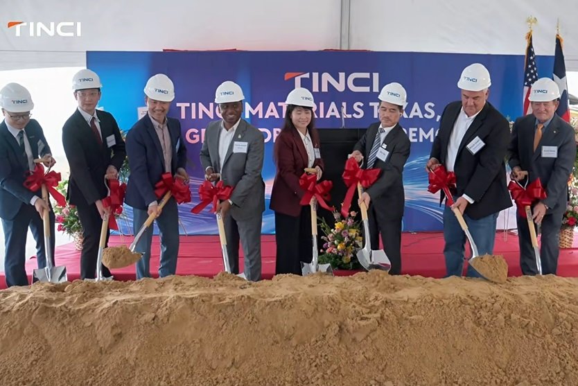 總投資約2億美元!天賜材料北美首座電解液工廠破土動工