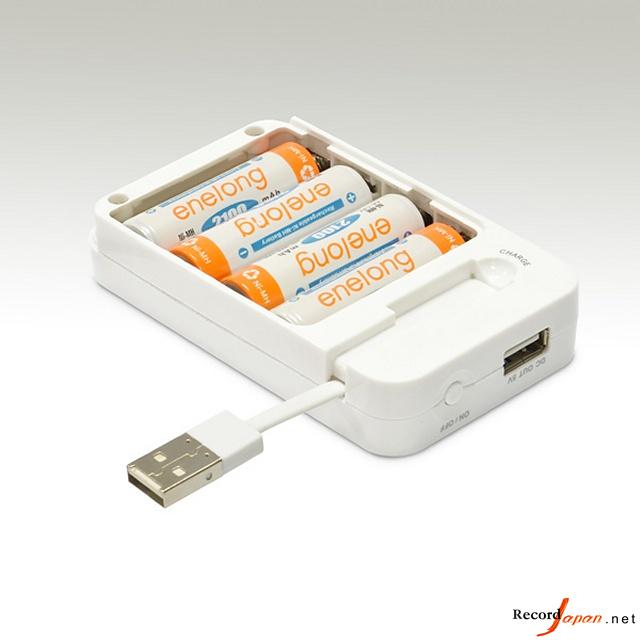 日本科技公司推出多功能干電池移動電源