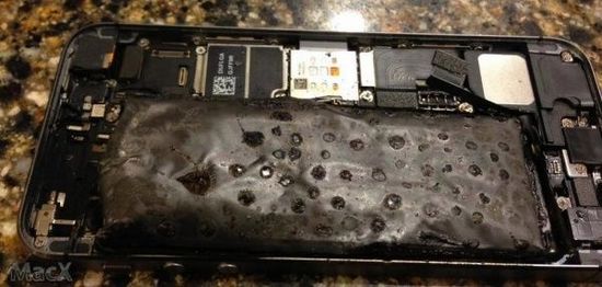蘋果：iPhone5s電池冒煙爆炸是誰惹得禍？