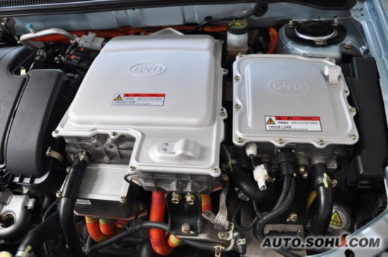 比亞迪 F3DM 實拍 底盤/動力 圖片