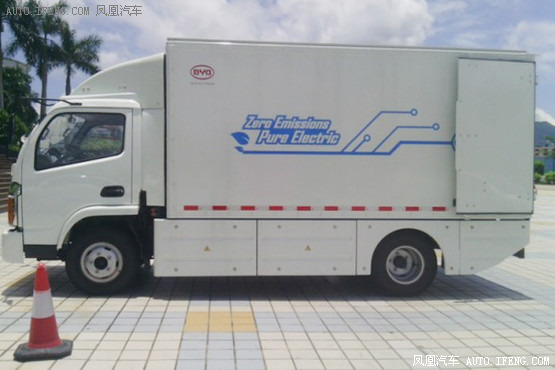 比亞迪電動卡車曝光 將主攻城市物流