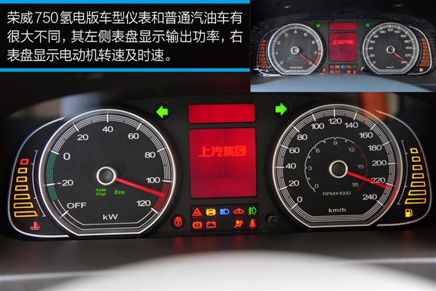 上汽：實拍榮威750氫燃料電池車 真正零排放