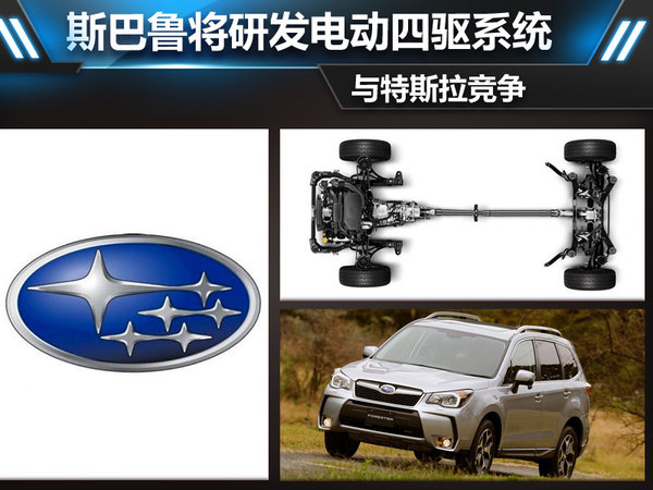 與特斯拉競(jìng)爭(zhēng) 斯巴魯將研發(fā)電動(dòng)四驅(qū)系統(tǒng) 與特斯拉競(jìng)爭(zhēng) 斯巴魯將研發(fā)電動(dòng)四驅(qū)系統(tǒng)