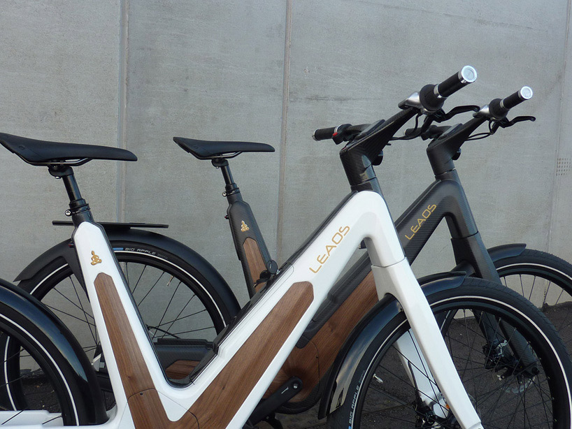 leaos太陽(yáng)能電動(dòng)自行車(chē) 依靠插電充電電池來(lái)驅(qū)動(dòng)