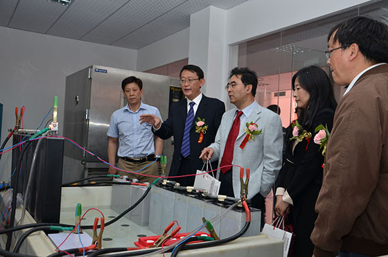 煙臺金潮宇科蓄電池公司隆重舉行合資擴產新廠開業盛典