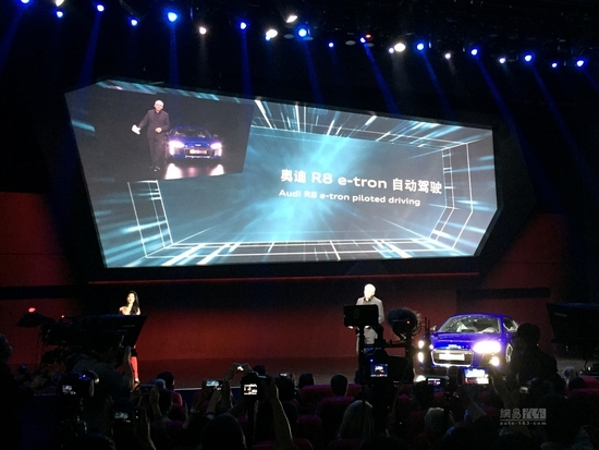 全球首發 奧迪R8 e-tron自動駕駛版發布 全球首發 奧迪R8 e-tron自動駕駛版發布