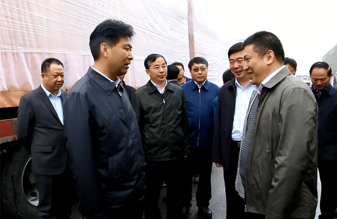 曲福田對智航新能源爆發式增長給予肯定和贊賞，勉勵智航新能源繼續加快創新發展。