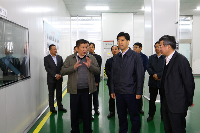 泰州市市委書記曲福田 視察并指導智航新能源