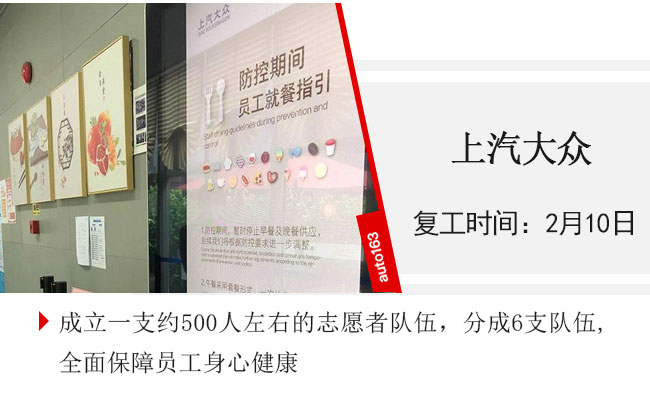 汽車行業(yè)復工率超75% 車企迎來大規(guī)模“返工潮”