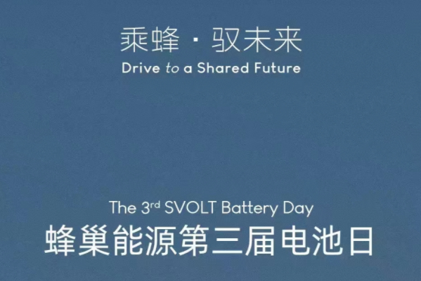 蜂巢能源官宣第三屆電池日12月15日舉辦，這次會有哪些黑科技？