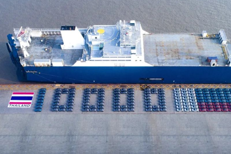發運破萬!新一批BYD ATTO 3起航發往泰國