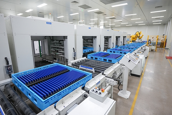 創紀錄!蜂巢能源鹽城基地飛疊短刀L400電芯兩個月累計生產超50萬支