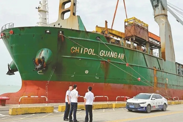 提供儲能總量升至3GWh!比亞迪超百臺大型儲能柜直航出海