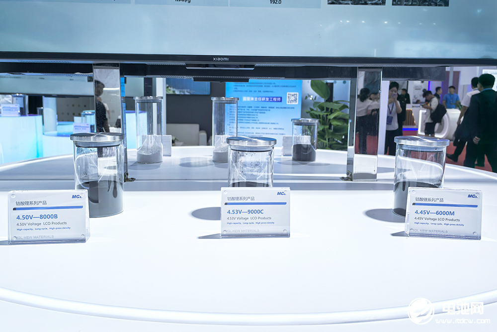 盟固利4.55V高電壓鈷酸鋰/O2相鈷酸鋰技術(shù)首次亮相 盟固利4.55V高電壓鈷酸鋰/O2相鈷酸鋰技術(shù)首次亮相