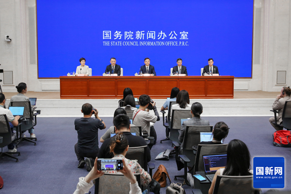 新聞發(fā)布會現(xiàn)場（劉健 攝） 圖片來源：國新辦