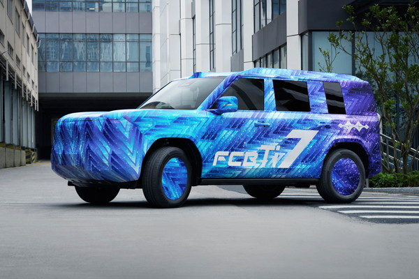 方程豹鈦7官方偽裝照曝光 霸氣方盒子“一眼大” 方程豹鈦7官方偽裝照曝光 霸氣方盒子“一眼大”