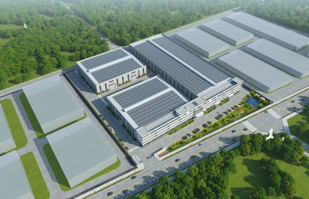 上海運科西南總部及研發生產基地項目效果圖 上海運科西南總部及研發生產基地項目效果圖