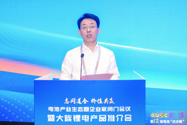 中關村新型電池技術創(chuàng)新聯盟理事長、電池“達沃斯”執(zhí)行主席于清教