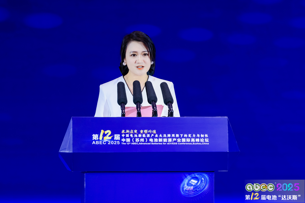 電池“達沃斯”組委會秘書長耿茜茜 電池“達沃斯”組委會秘書長耿茜茜