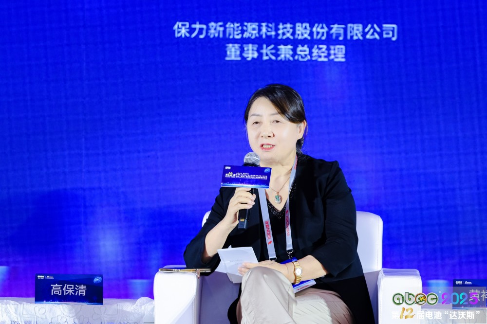 保力新能源科技股份有限公司董事長兼總經理高保清