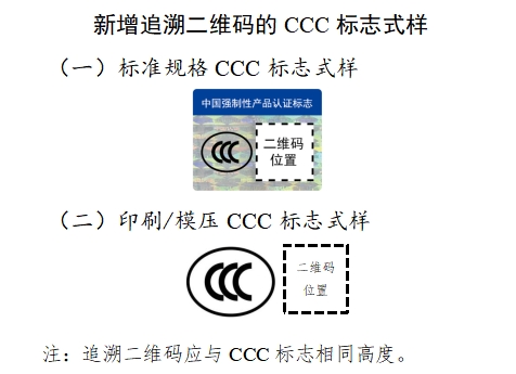新增追溯二維碼3C標志樣式 新增追溯二維碼3C標志樣式