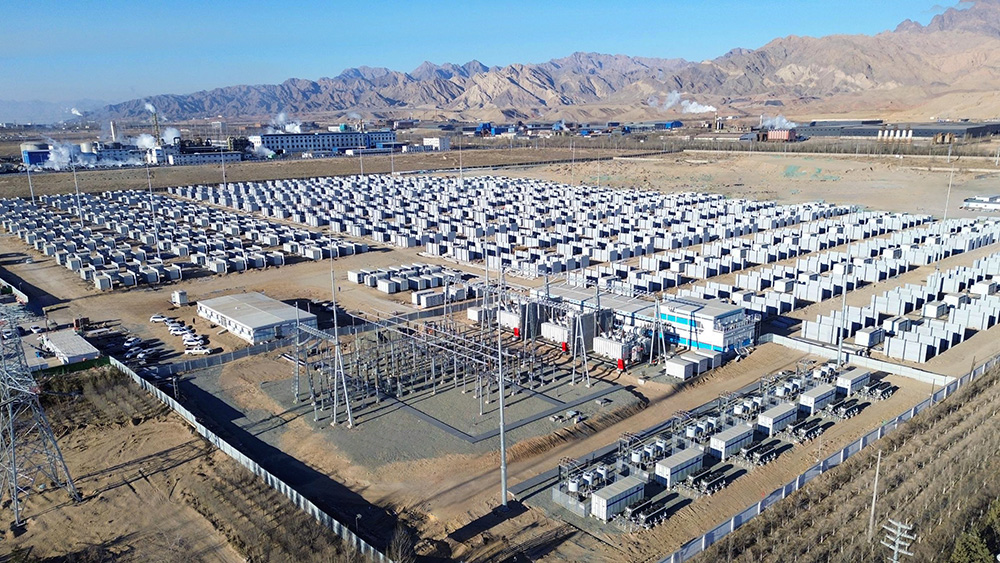 圖：遠(yuǎn)景景怡查干哈達(dá)儲(chǔ)能電站