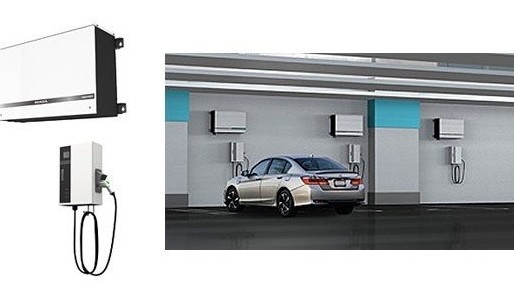 電動汽車福音：本田太陽能壁掛充電系統