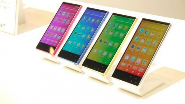 夏普推全球最窄邊框手機及平板電腦 外形超酷 夏普推全球最窄邊框手機及平板電腦 外形超酷