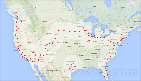 特斯拉超級充電站