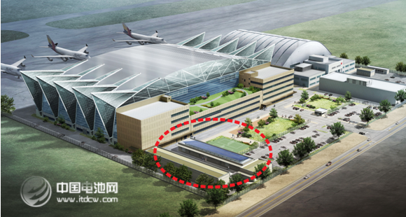 韓亞航空“綠色環(huán)保太陽能發(fā)電機組”建成投運
