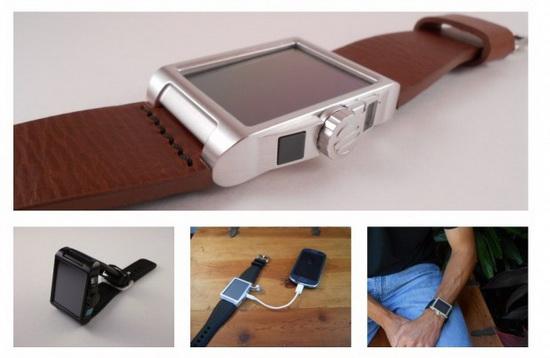 可為手機充電的太陽能腕帶 攜帶方便電池小