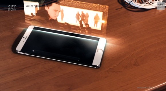 蘋果iPhone6概念設計曝光 搭載微型全息投影功能