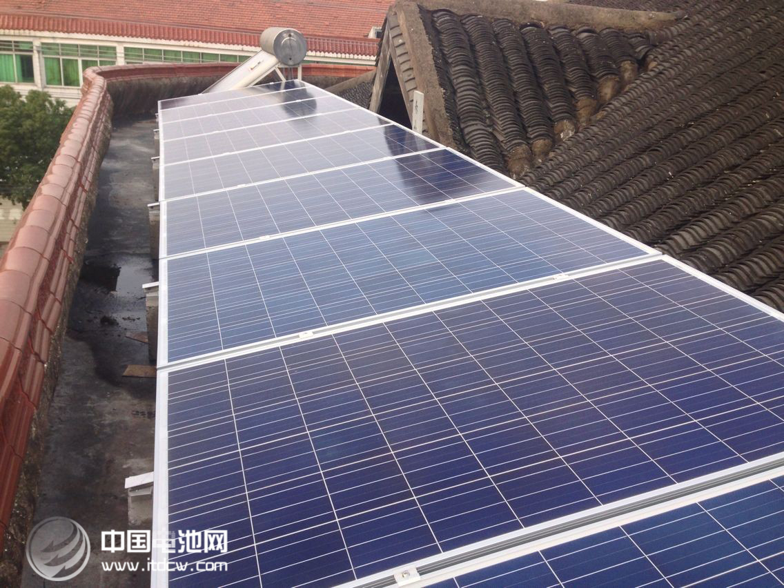 光伏易浙江慈溪2.25KW家用光伏電站安裝并成功并網