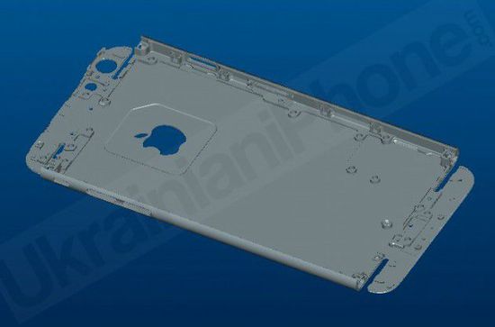 蘋果iPhone6工業(yè)渲染圖曝光 全鋁機(jī)身厚度僅6毫米