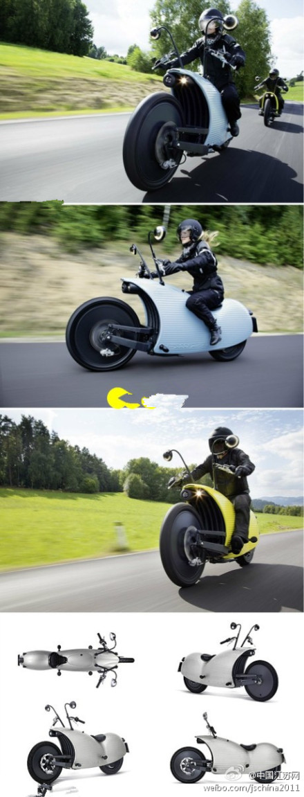Johammer J1電動摩托車外形獨特 未來感十足