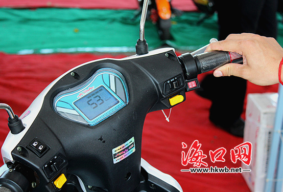 愛瑪“TDR719Z”型號電動(dòng)車涉嫌超速