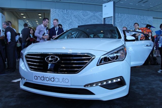 試駕Android Auto汽車：汽車里裝著一個Google Now