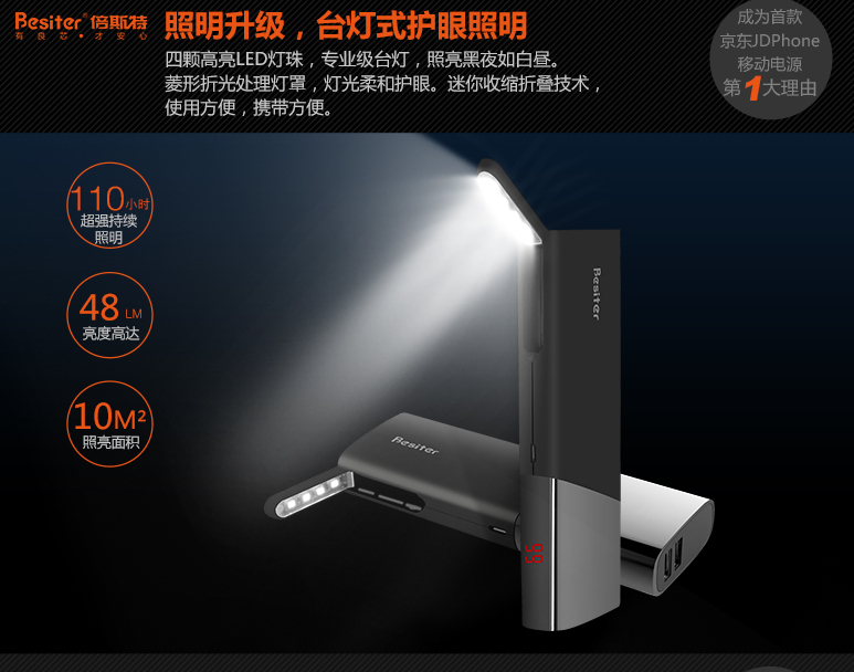 【獨家揭秘】倍斯特天王星成京東JDPhone移動電源理由