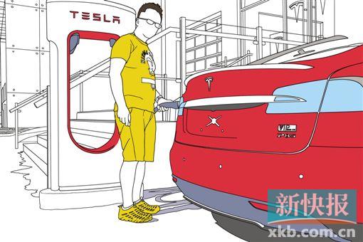 王炳泉：特斯拉自帶3G網絡 可用手機遠程控制汽車