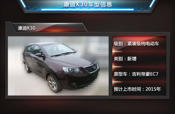 吉利帝豪A級(jí)車-換標(biāo)康迪 打造純電動(dòng)車 吉利帝豪A級(jí)車-換標(biāo)康迪 打造純電動(dòng)車