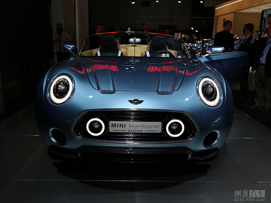 2014巴黎車展：寶馬MINI敞篷電動車正式亮相