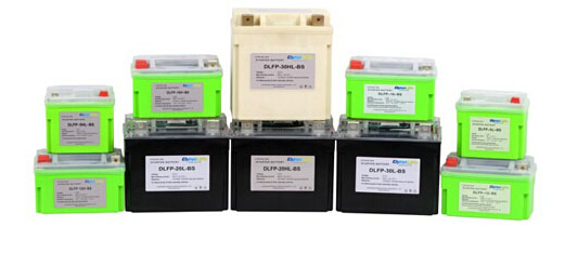 DLFP系列摩托車起動用鋰離子電池產品
