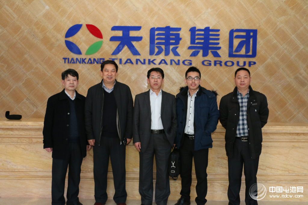 中國電池網率團參觀考察安徽天康集團鋰電新能源