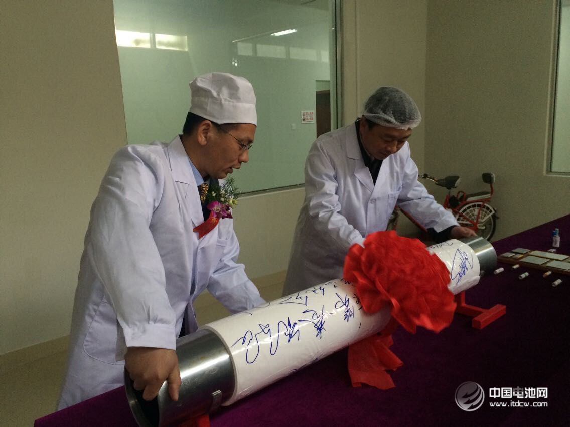 惠強(qiáng)新能源第一卷干法隔膜下線 惠強(qiáng)新能源第一卷干法隔膜下線