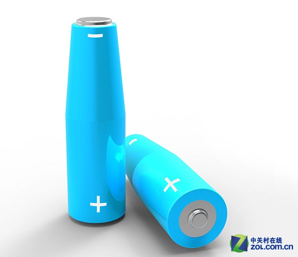 從此輕松取電池  創(chuàng)意新型電池顛覆傳統(tǒng)