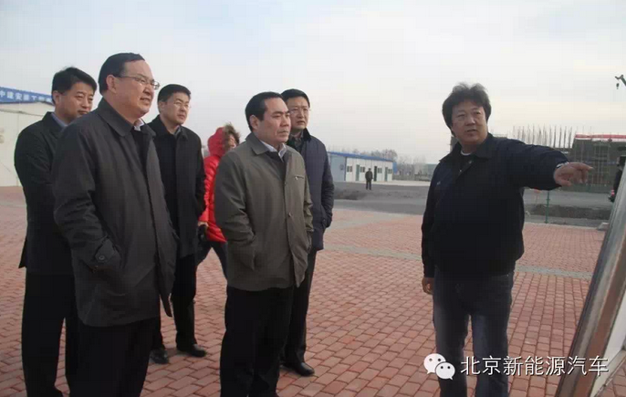 青島市副市長調(diào)研北汽新能源萊西生產(chǎn)基地建設(shè)項(xiàng)目
