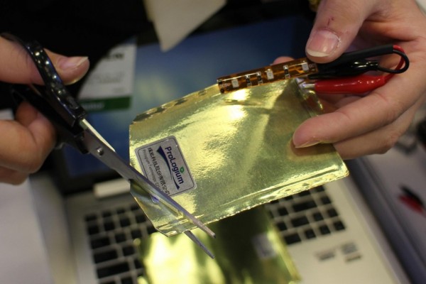 臺(tái)灣輝能科技推出新型軟性鋰電池材料